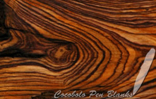 Cocobolo wood grain patterns